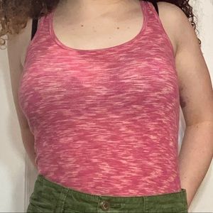 Pink Striped Mossimo Supply Co Tank Top